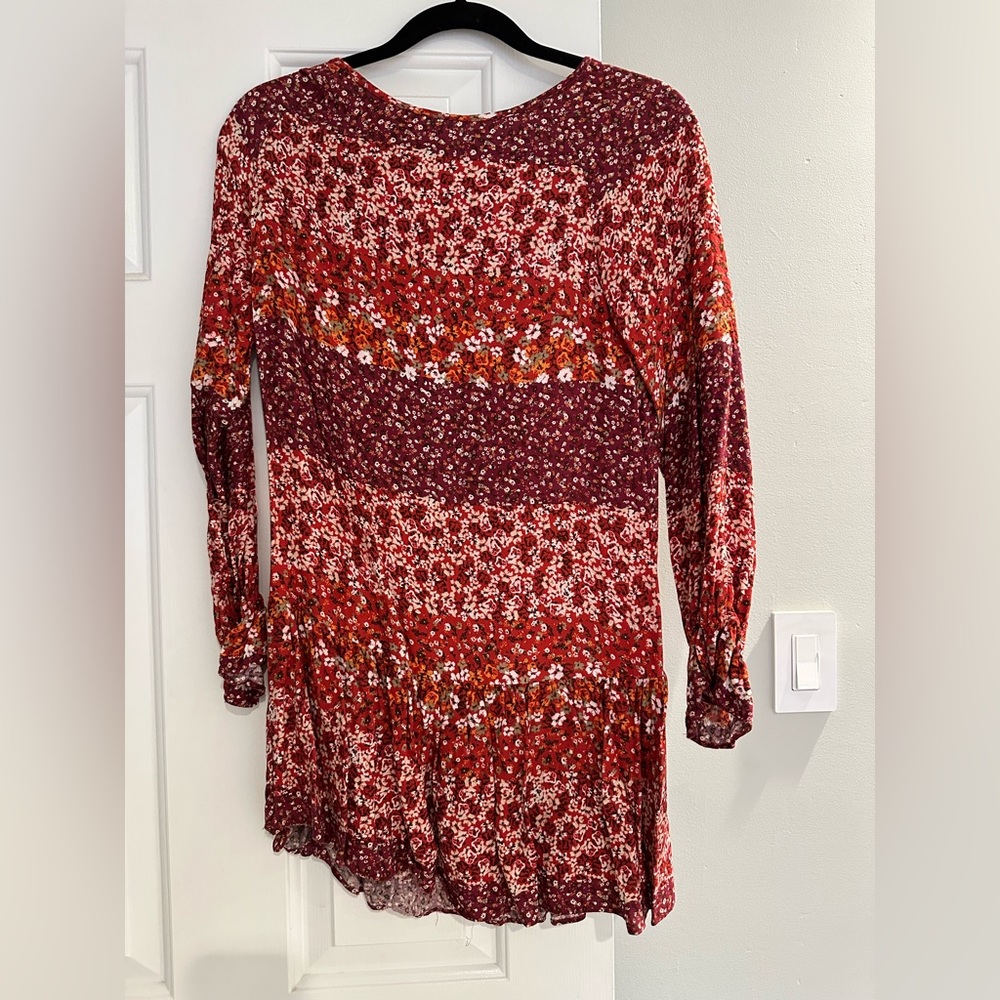 Cute floral long sleeve dress from Red Dress Boutique